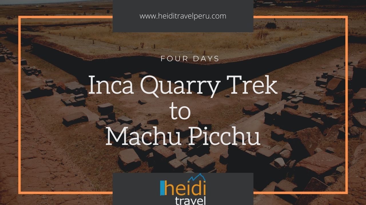 Cachicata Trail to Machu Picchu